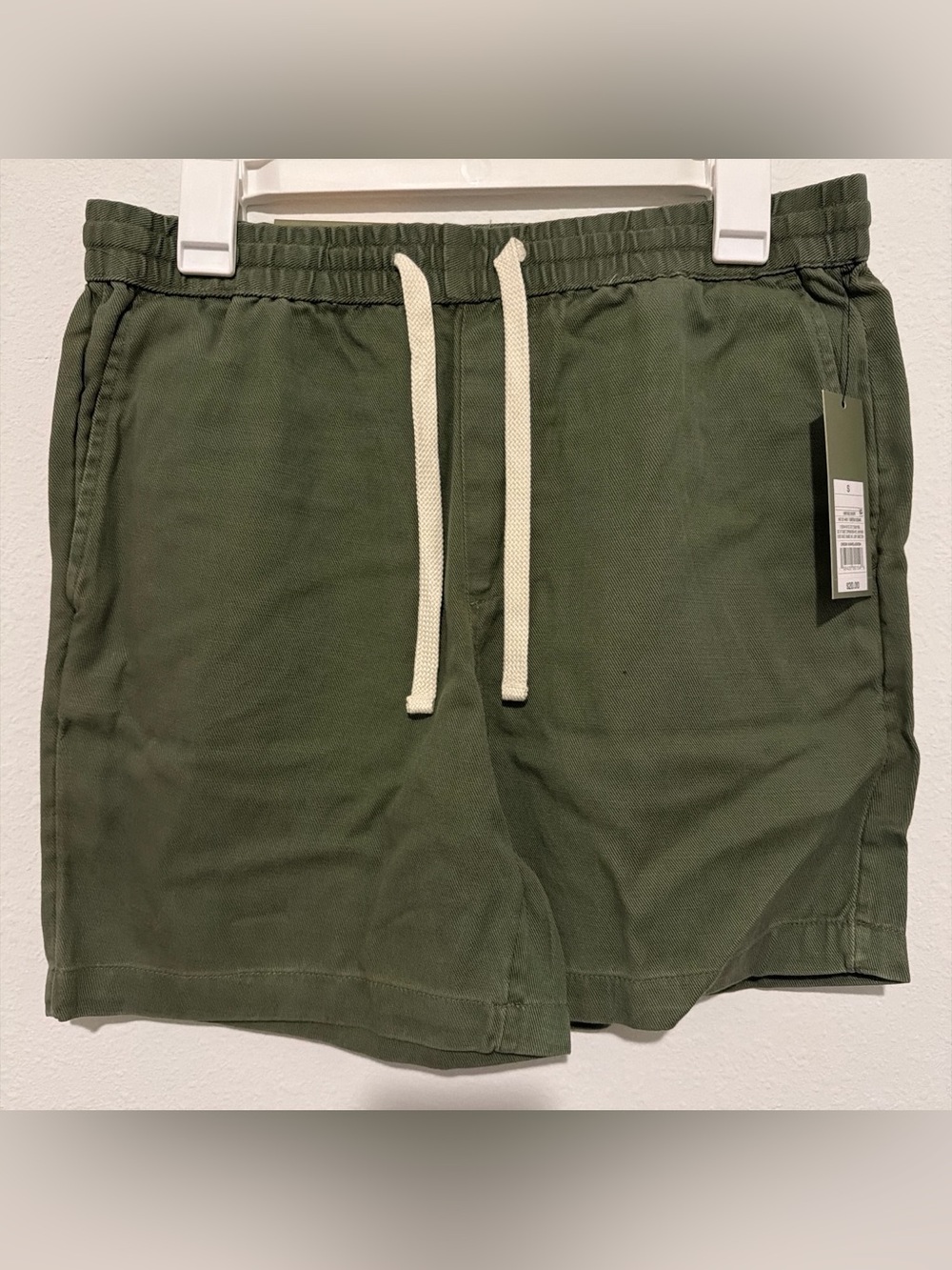 Goodfellow & Co. Men's Olive Green Drawstring Shorts